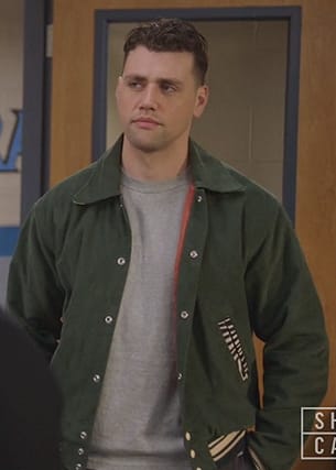 Wade’s green corduroy jacket on All American