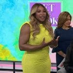 Serena Williams’ yellow lace dress on Today