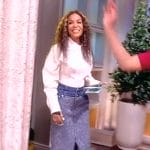 Sunny’s denim skirt on The View