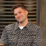 Tom Schwartz’s denim jacket on Access Hollywood