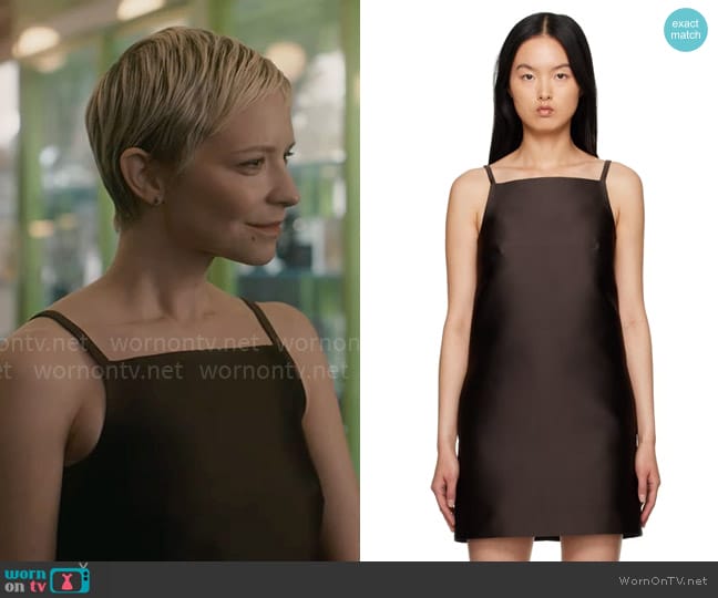 Adeline’s square-neckline dress on American Horror Story