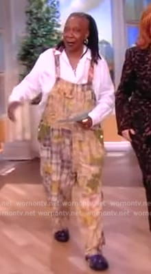 Whoopi’s patchwork overalls on The View