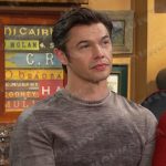 Xander’s grey ombre sweater on Days of our Lives