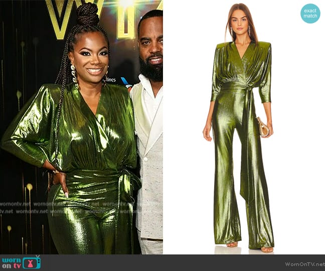 Zhivago Picture This Jumpsuit worn by Kandi Burruss on Sherri