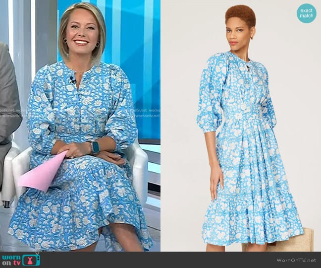 SZ Blockprints Aaron Dress worn by Dylan Dreyer on Today