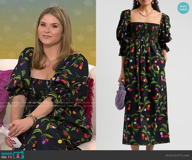 Borgo de Nor Viona Dress worn by Jenna Bush Hager on Today