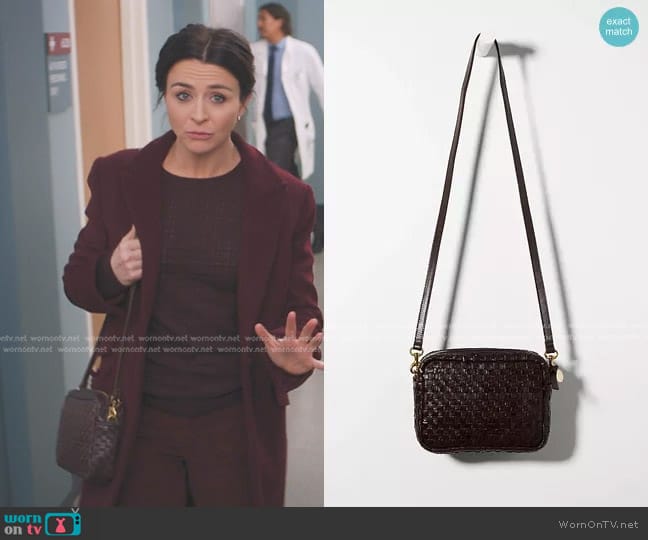 WornOnTV: Amelia’s brown crossbody bag on Greys Anatomy | Caterina ...