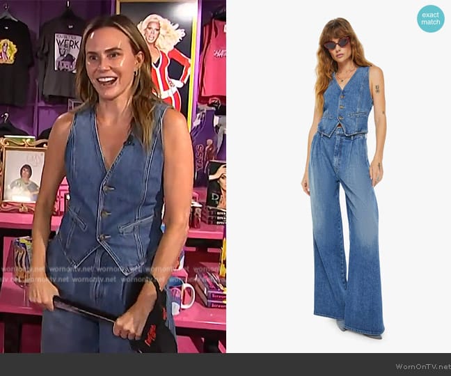 Mother The Belle Vest worn by Keltie Knight on E! News