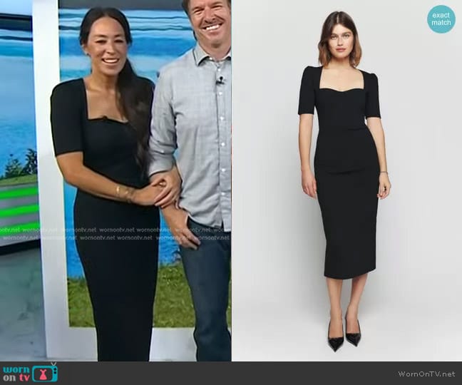 Reformation Clayten Knit Dress worn by Joanna Gaines on Today