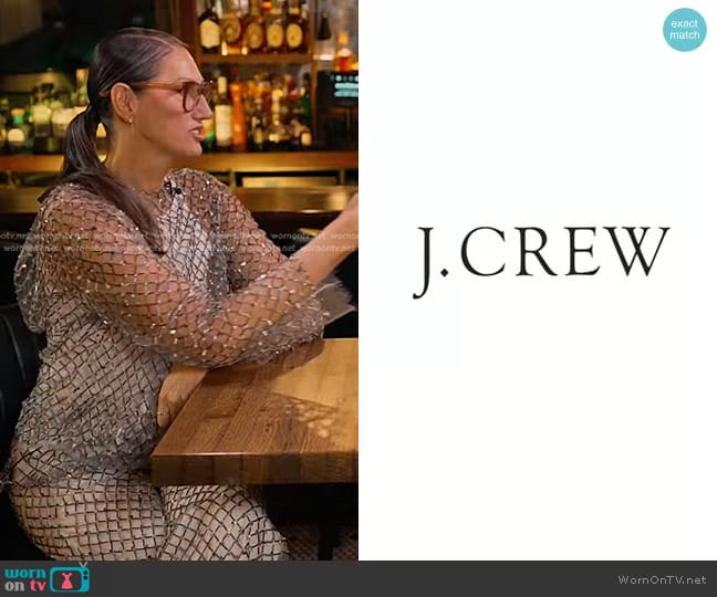 J. Crew Custom made worn by Jenna Lyons on NBC News Daily