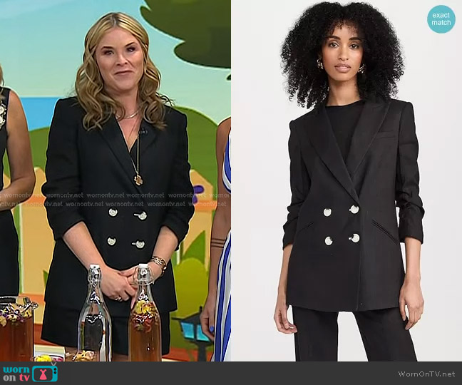 Veronica Beard Kiernan Dickey Jacket worn by Jenna Bush Hager on Today