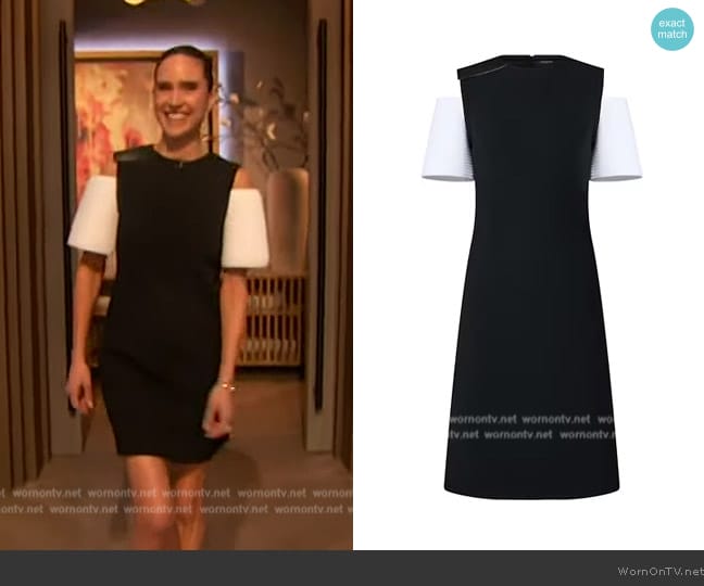 Louis Vuitton Fitted Dress worn by Jennifer Connelly on The Drew Barrymore Show