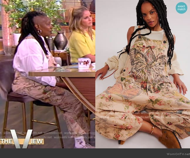 Magnolia Pearl Magnolia Pearl Polly Overalls worn by Whoopi Goldberg on The View