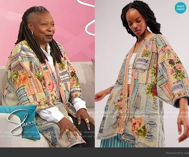 Magnolia Pearl Tulum Jacket worn by Whoopi Goldberg on The View