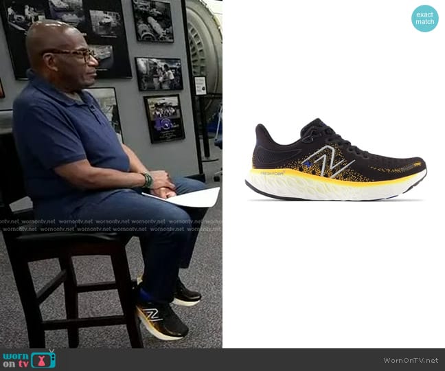 New Balance Fresh Foam X 1080 V12 Running Shoe worn by Al Roker on Today