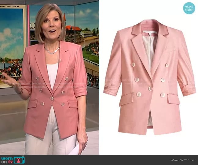 Veronica Beard Odile Dickey Jacket worn by Kate Snow on NBC News Daily