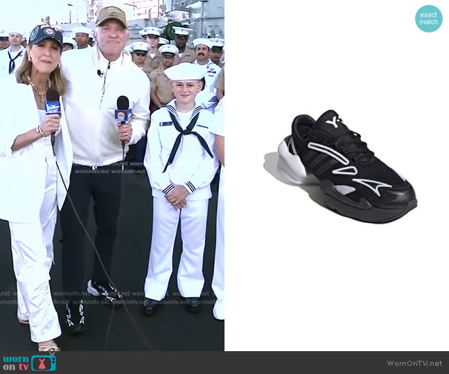 Yohji Yamamoto Y-3 Ren Life Casual Shoes worn by Sam Champion on Good Morning America