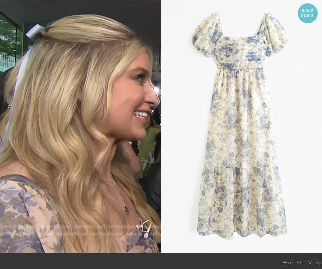 Abercrombie & Fitch Emerson Drama Bow-Back Gown worn by Ashley Bellman on E! News