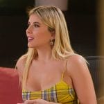 Alexandra’s yellow plaid mini dress on Selling the OC