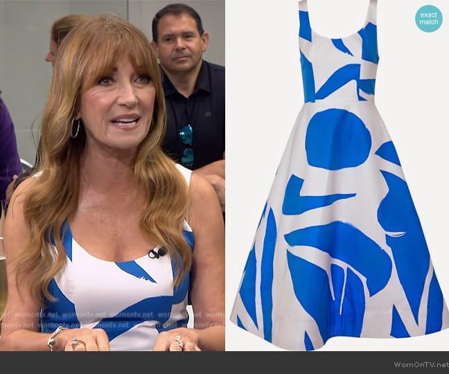 Alice + Olivia Matisse Dress worn by Jane Seymore on Access Hollywood