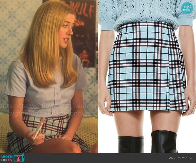 Alice + Olivia Semira Skirt worn by Kelly Beasley (Mallory Bechtel) on Pretty Little Liars Original Sin