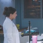 Amelia’s pink print tumbler on Greys Anatomy