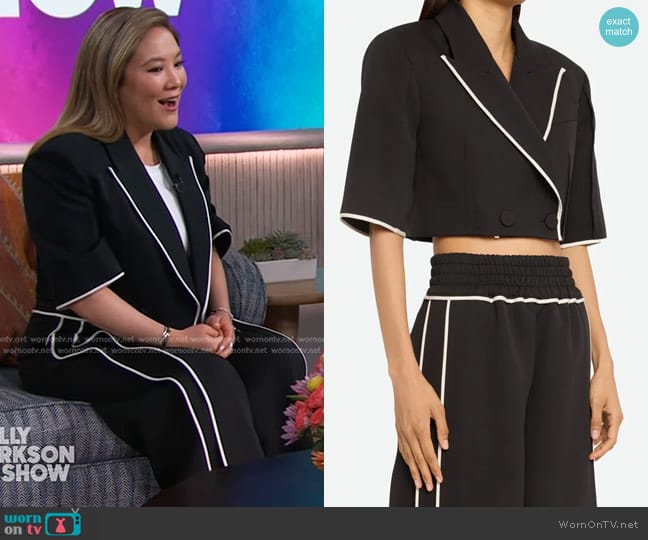 AnOnlyChild Darliston Jacket worn by Ally Maki on The Kelly Clarkson Show