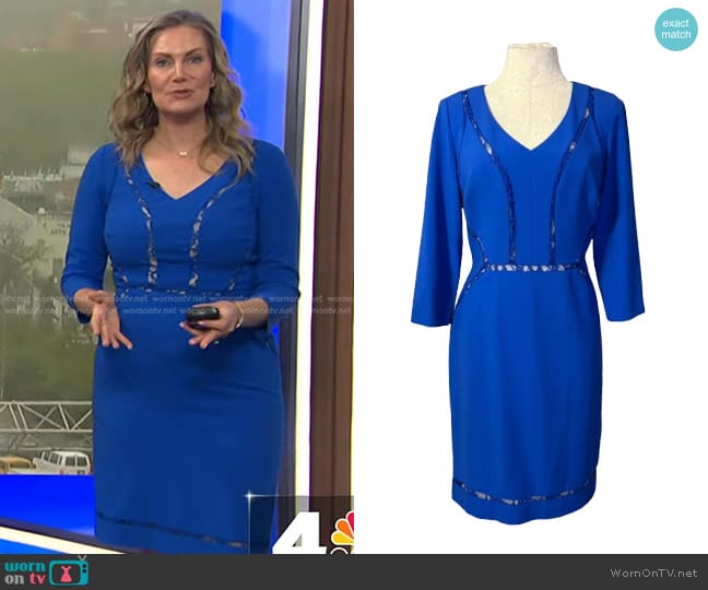 Antonio Melani 3/4 Sleeve Dress worn by Emily West on Today