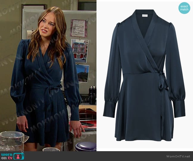 Babaton Hyde Mini Dress worn by Stephanie Johnson (Abigail Klein) on Days of our Lives