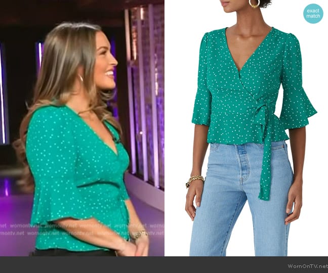 BB Dakota Dotty By Nature Top worn by Emily Orozco on Access Hollywood