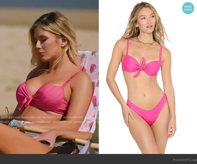 Beach Bunny Elle Push Up Gloria Bikini worn by Alexandra Rose (Alexandra Rose) on Selling the OC