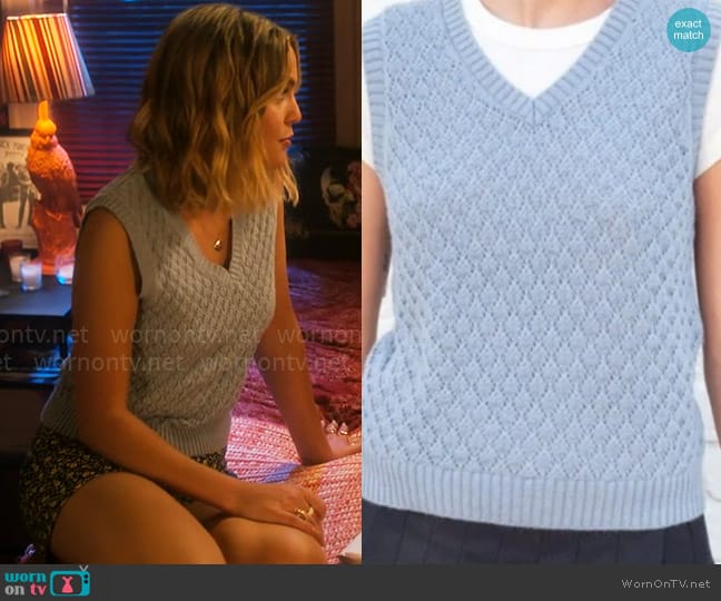 Brandy Melville Winnie Vest worn by Imogen Adams (Bailee Madison) on Pretty Little Liars Original Sin