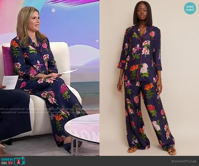 Cara Cara Venezia Jacket and Adele Pant worn by Jenna Bush Hager on Today