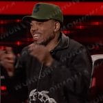 Chance’s black olive bomber jacket on The Voice