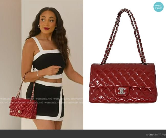 Amanda Uprichard Porsha Skort worn by Brandi Marshall (Brandi Marshall) on Selling the OC