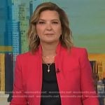 Christine Romans’ pink blazer on NBC News Daily