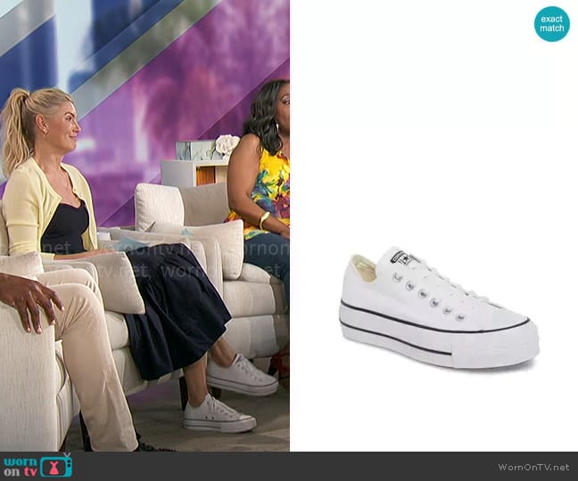 Converse Chuck Taylor® All Star® Platform Sneaker worn by Amanda Kloots on The Talk