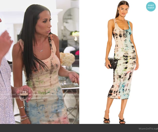 Cotton Citizen x REVOLVE Verona Midi Dress worn by  on The Real Housewives of New Jersey