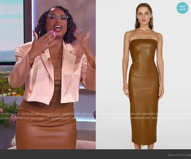 Cultnaked Killa dress in Choco worn by Jennifer Hudson on The Jennifer Hudson Show