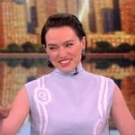 Daisy Ridley’s floral dress on The View