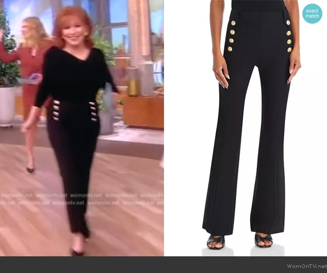 WornOnTV: Joy’s black button detail pants on The View | Joy Behar ...