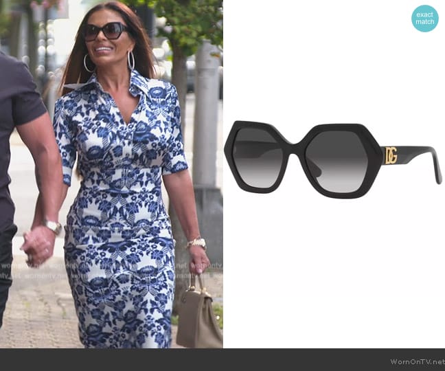 Dolce & Gabbana DG4406 worn by Dolores Catania on The Real Housewives of New Jersey