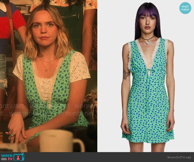 Dolls Kill Sunlit Moments Mini Dress worn by Imogen Adams (Bailee Madison) on Pretty Little Liars Original Sin