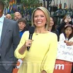 Dylan’s yellow balloon sleeve dress on Today