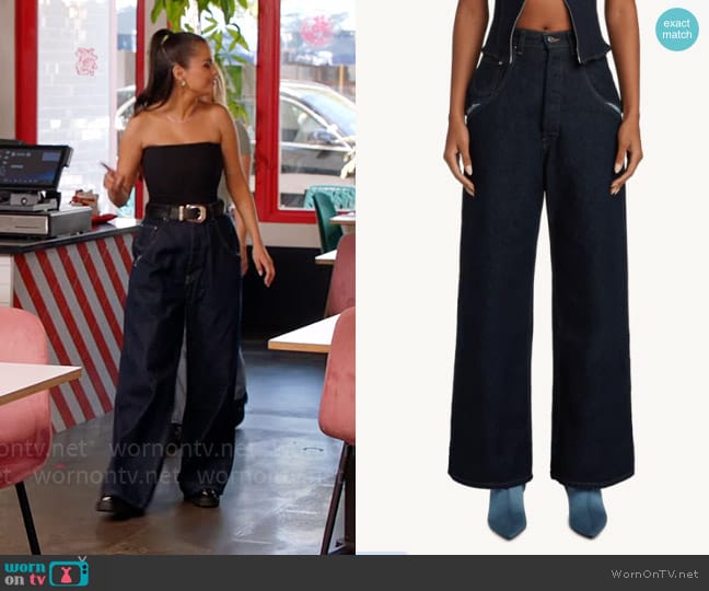 EB Denim Outpost Jeans in Midnight worn by Selena Gomez on Selena + Restaurant