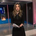 Ellison’s black long sleeve dress on NBC News Daily