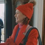 Elsbeth’s red beanie on Elsbeth