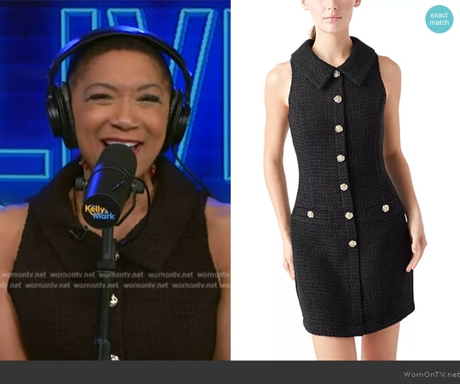 Endless Rose Tweed Mini Dress worn by Deja Vu on Live with Kelly and Mark