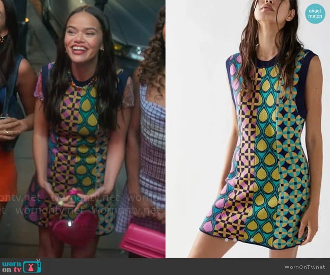 Free People Mira Mini Dress worn by Minnie 'Mouse' Honrada (Malia Pyles) on Pretty Little Liars Original Sin