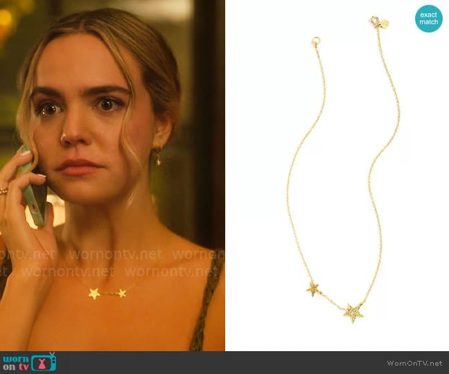 Gorjana Super Star Necklace worn by Imogen Adams (Bailee Madison) on Pretty Little Liars Original Sin